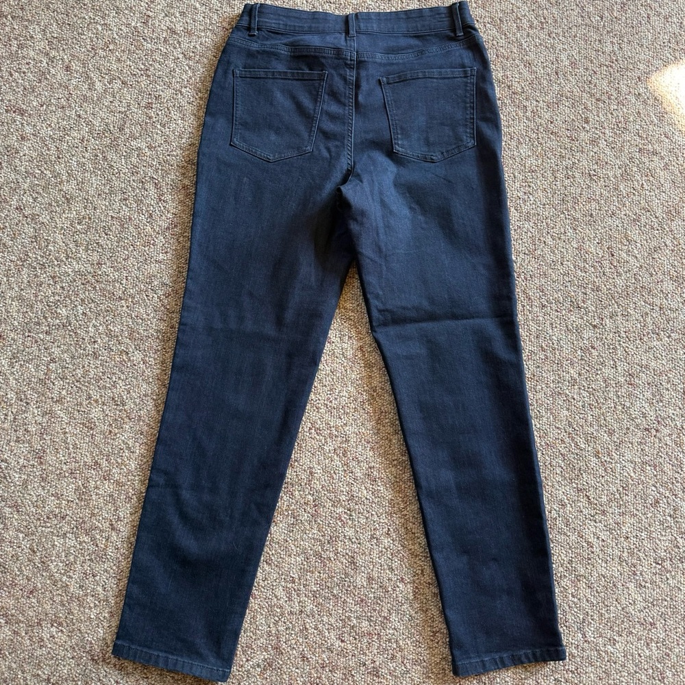 Croft & Barrow The Original Five Pocket Jean Blue Size 10 - Picture 7 of 9